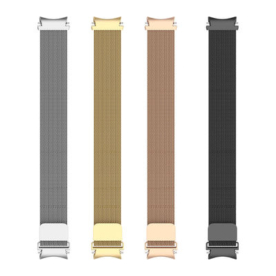 Banda de relógio inteligente de aço inoxidável para Samsung Galaxy Watch 5 44mm 40mm