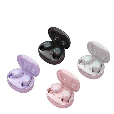 Mini Stereo True Wireless Gaming Earbuds com conectores TYPE-C e padrão à prova d'água IPX-4