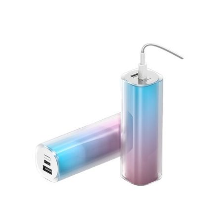 Carregamento de energia universal 2.1A Banco de energia portátil para telefone presente 5000mAh sem molde privado