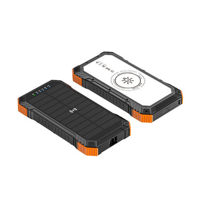 Suporte de carregamento rápido Impermeável 20000mah Banco de energia de painéis solares para atividades ao ar livre