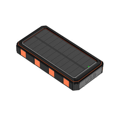 Proteção contra sobrecarga 20000mah Bateria Li-polímero Banco de energia solar para celulares