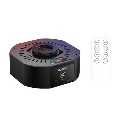 Taça de Shisha Elétrica Negra com LED ajustável a temperatura e design único