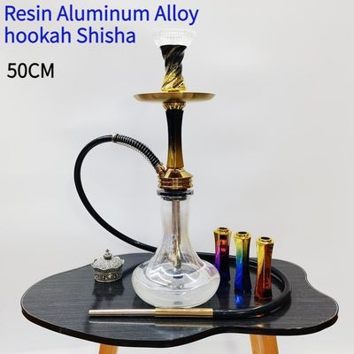 Resina alemã Shisha Sishas de vidro de luxo Sishas Hookah grande Hookah Set de fumo