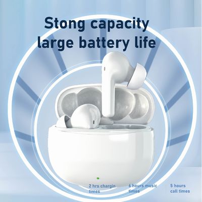 Auriculares HiFI sem fio de molde privado com ANC ENC de baixa latência e ecrã digital
