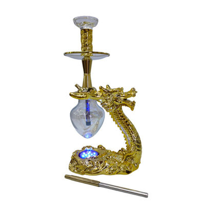 Shisha Shisha de Resina de Prata Eco-Amigável Perfeito para Compartilhamento e Decoração Doméstica