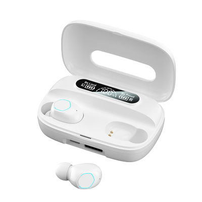 2000mAh Power Bank Fones de Ouvido TWS com IPX-4 padrão à prova d'água e tecnologia sem fio