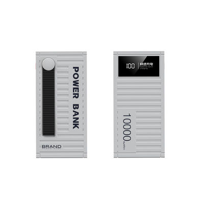 Estação de Carregamento de Desktop 2A Power Bank com 10000mah Capacidade e Carregamento Rápido 22,5W