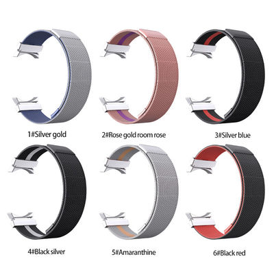 Modelo compatível para Samsung Watch Series Milanese Magnetic Mesh Watch Strap Loop Band