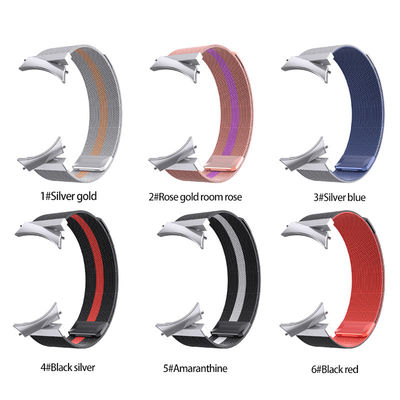 Modelo compatível para Samsung Watch Series Milanese Magnetic Mesh Watch Strap Loop Band
