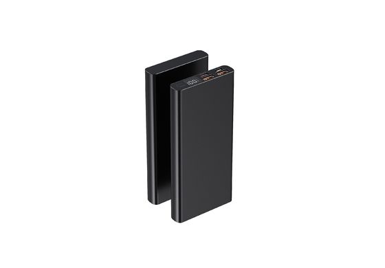 Quick Charge 3.0 22.5W 10000mAh/20000mAh Metal Power Bank para carregamento de dispositivos móveis