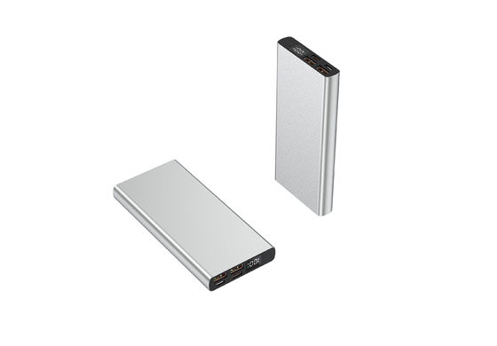 Quick Charge 3.0 22.5W 10000mAh/20000mAh Metal Power Bank para carregamento de dispositivos móveis