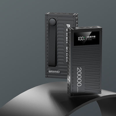 Bateria Li-Polymer 20000mAh PD Power Bank 22.5W 360G Fornecedor Móvel para o Dia da Família