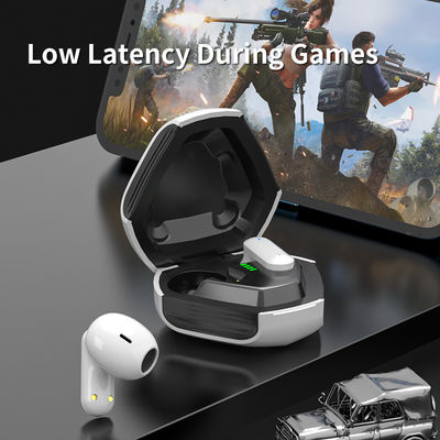 Fones de ouvido sem fio de baixa latência Super Bass estéreo para PC e viagens