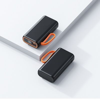 Carregamento rápido Carregador de energia de 22,5W para dispositivos móveis Mini 10000mah Power Bank