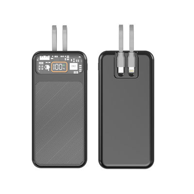 Estação de alimentação de telemóveis 10000mAh Capacidade real Carregamento rápido 22.5W Suporte de carregamento rápido