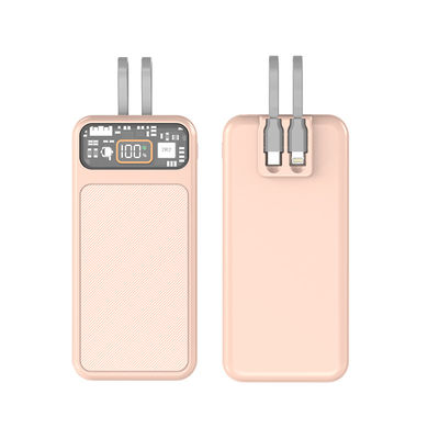 Estação de alimentação de telemóveis 10000mAh Capacidade real Carregamento rápido 22.5W Suporte de carregamento rápido
