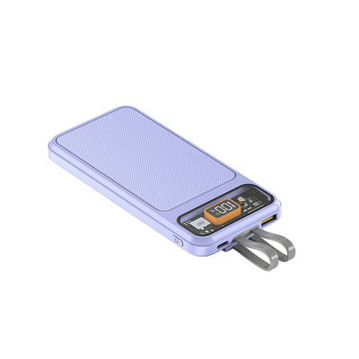 Estação de alimentação de telemóveis 10000mAh Capacidade real Carregamento rápido 22.5W Suporte de carregamento rápido