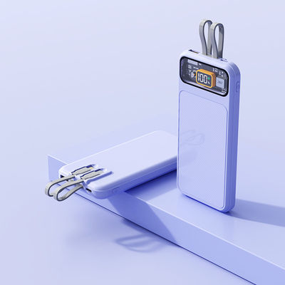 Estação de alimentação de telemóveis 10000mAh Capacidade real Carregamento rápido 22.5W Suporte de carregamento rápido