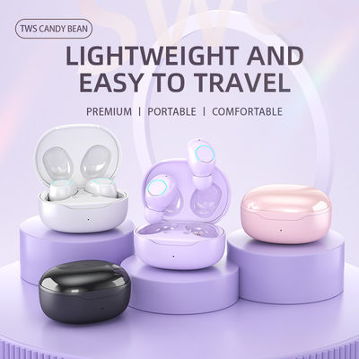 Mini Stereo True Wireless Gaming Earbuds com conectores TYPE-C e padrão à prova d'água IPX-4