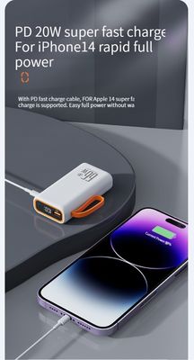 PD Power Charger Estação de energia portátil 22,5W 10000mAh para dispositivos de telefones celulares