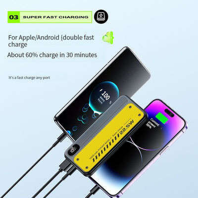 Proteção de emergência Smart Tablet e Smartphone Power Bank com suporte de carregamento rápido