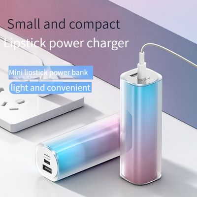 Banco de energia portátil de 10 W para telefone Ultra fina carregador de bateria de carregamento rápido 2.1A presente