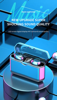 2000mAh Power Bank True Wireless Stereo Earphone com HD Voice Modelo de chipset AB5616A3