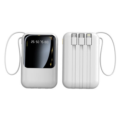 Mini Power Bank 5V2A Carregador de telefone com capacidade de 10000mah e design ultra fino