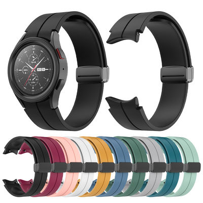 Private Mold 20mm Silicone Watch Strap para Samsung Watch 5 Pro OEM ODM