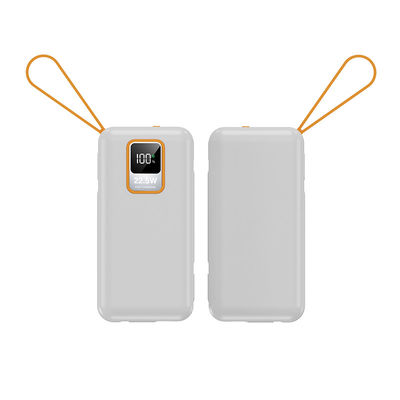Telefones Móveis Dispositivos 10000mAh PD Carregador de Energia Portable Bancos de Energia Externa com Cabo