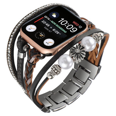 DHL.UPS.FEDEX.EMS Tendência Zou Chrysanthemum Decorativo Smart Watch Band