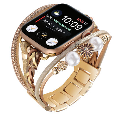 DHL.UPS.FEDEX.EMS Tendência Zou Chrysanthemum Decorativo Smart Watch Band