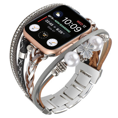 DHL.UPS.FEDEX.EMS Tendência Zou Chrysanthemum Decorativo Smart Watch Band