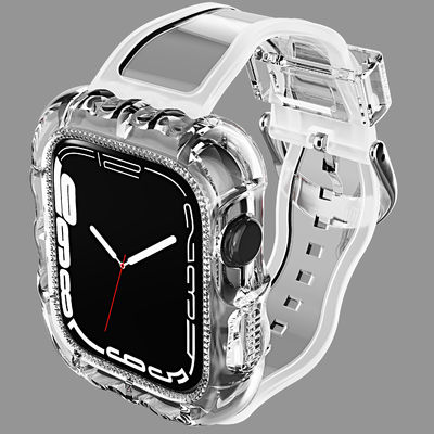 Modas 6 cores TPU Loop Replacement Sport Bands para o Apple Watch 7 e acessível