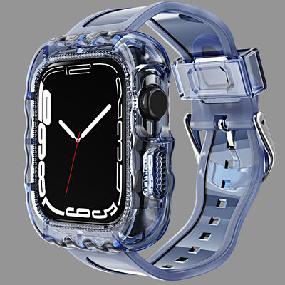 Modas 6 cores TPU Loop Replacement Sport Bands para o Apple Watch 7 e acessível