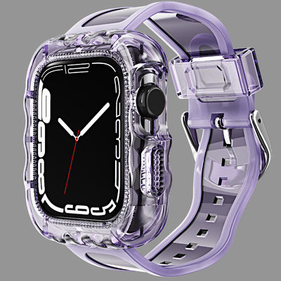 Modas 6 cores TPU Loop Replacement Sport Bands para o Apple Watch 7 e acessível