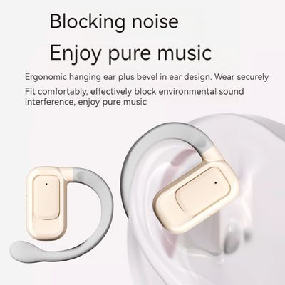 Fones de ouvido estéreo sem fio com cancelamento de ruído de chamada de IA 30H tempo de reprodução codecs AAC