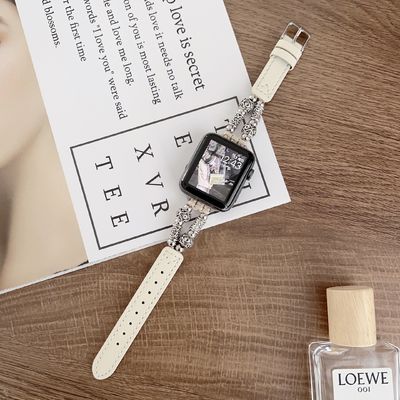 38mm Band Width Leather Strap Watchband para iWatch Luxury Design