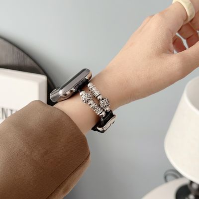 38mm Band Width Leather Strap Watchband para iWatch Luxury Design