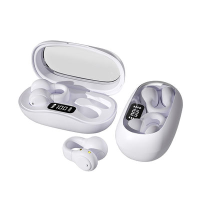 Sport Meeting Headset de corrida Conduzção óssea Fones de ouvido sem fio com ecrã LED