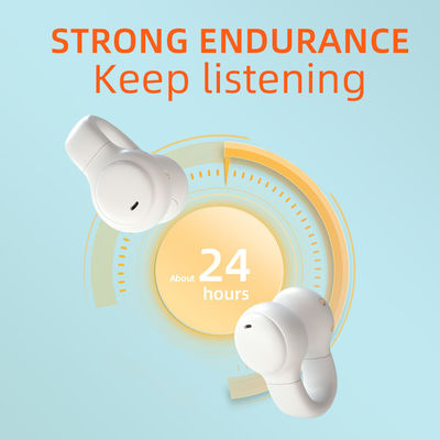 Sport Meeting Headset de corrida Conduzção óssea Fones de ouvido sem fio com ecrã LED