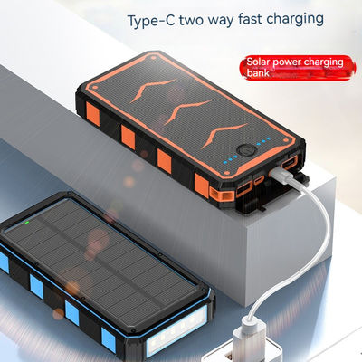 Proteção contra sobrecarga 20000mah Bateria Li-polímero Banco de energia solar para celulares