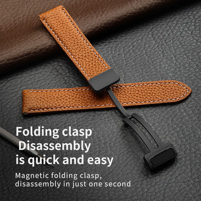 9 cores de metal dobrável Magnetic Buckle Watch Strap para Samsung Watch Series