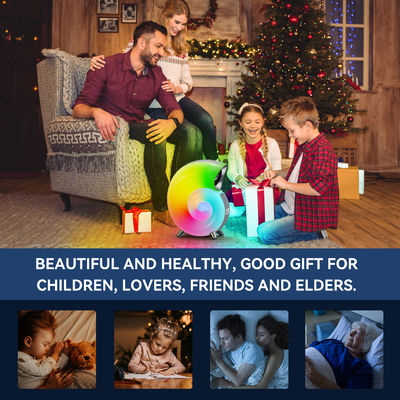 Phantom Music Rhythm Light Lâmpada de mesa LED com luz noturna LED Conch e alto-falante BT estéreo