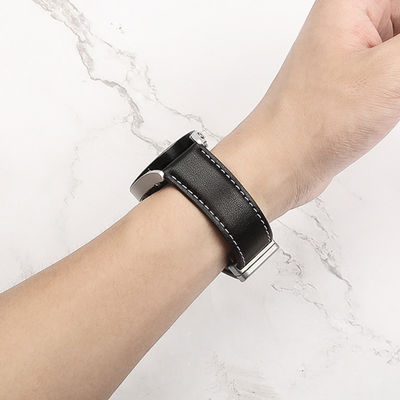 Banda de relógio de couro de luxo de 20 mm para o Samsung GaLaxy Watch 5 100% Profissional QC Passado