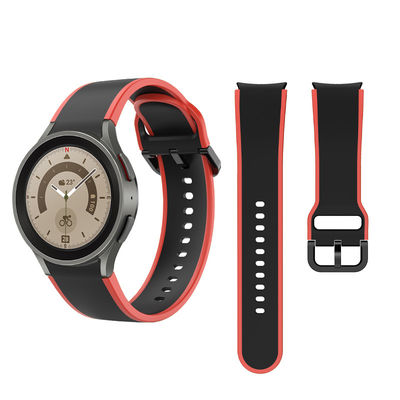 Banda de relógio de silicone de face dupla para Samsung Galaxy Watch 5 40mm 44mm 3-7 dias de entrega