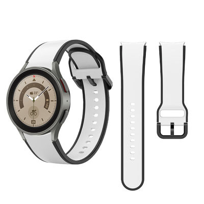 Banda de relógio de silicone de face dupla para Samsung Galaxy Watch 5 40mm 44mm 3-7 dias de entrega