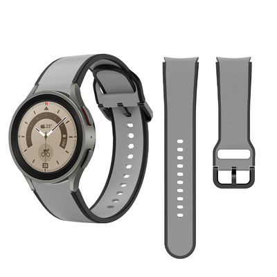 Banda de relógio de silicone de face dupla para Samsung Galaxy Watch 5 40mm 44mm 3-7 dias de entrega