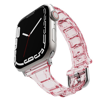 6 cores Suíte de relógio de silício suave e confortável para Apple Watch Series 7 41mm 45mm