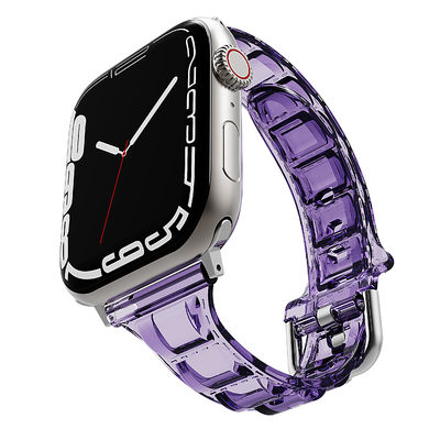 6 cores Suíte de relógio de silício suave e confortável para Apple Watch Series 7 41mm 45mm
